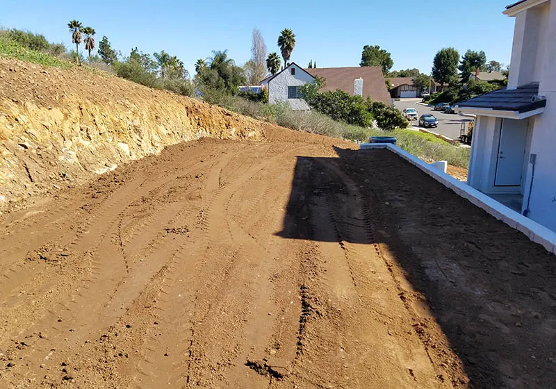 Grading & Soil Compaction near Carlsbad, California